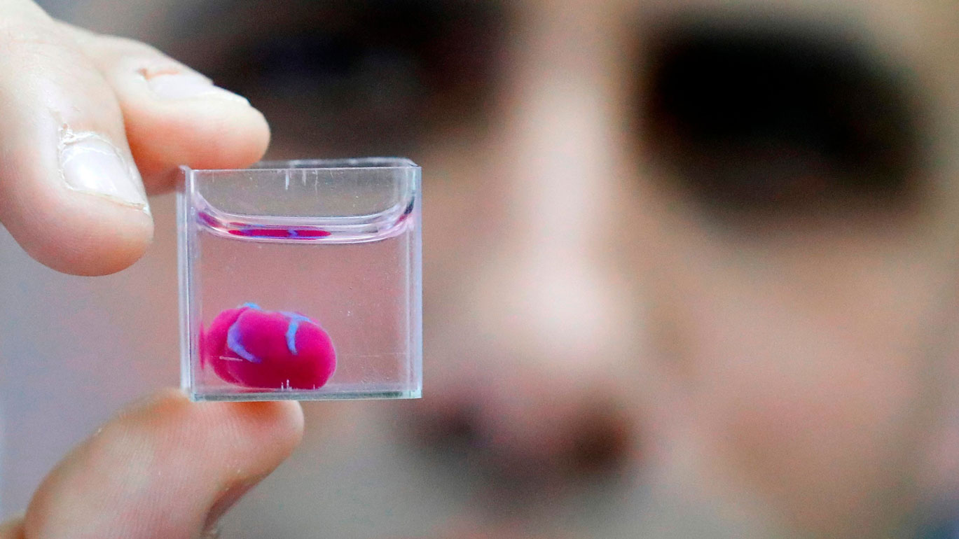 Sztuczne serce z ludzkiej tkanki wykonane za pomocą druku 3D